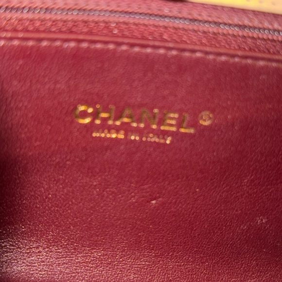 Chanel 2016 Coco Envelope Flap Bag Beige Chevron Quilted Leather Crossbody - Picture 16 of 16